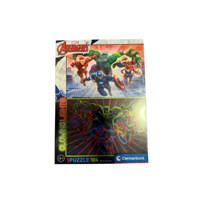 Bild von Marvel Avengers Glowing Lights Kinderpuzzle