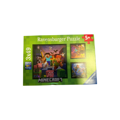 Bild von (B) Minecraft Kinderpuzzle 3x49 Teile