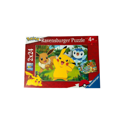 Bild von Pokémon Puzzle 2x24 Pikachu & Evoli