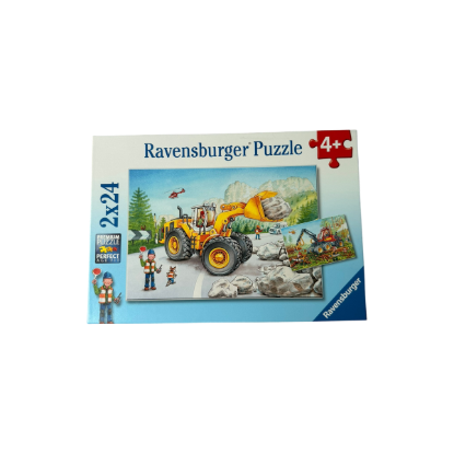 Bild von (B) Puzzle 2x24 Baustelle