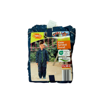 Bild von Cool & young Kinder Softshell Overall