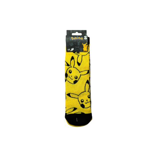 Bild von Pokémon Pikachu Kindersocken im 3er-Pack