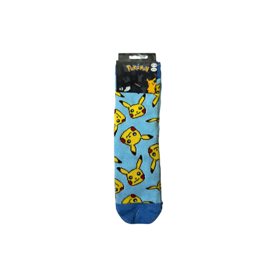 Bild von Pokémon Pikachu Kinder Socken 3er-Pack