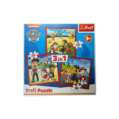 Bild von Paw Patrol 3in1 Puzzle