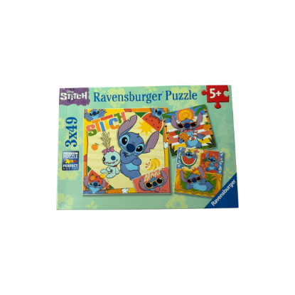 Bild von Disney Stitch 3x49 Teile Puzzle