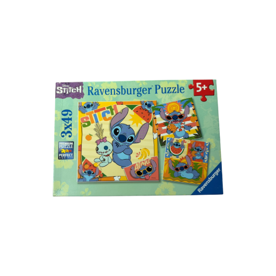 Bild von Disney Stitch 3x49 Teile Puzzle