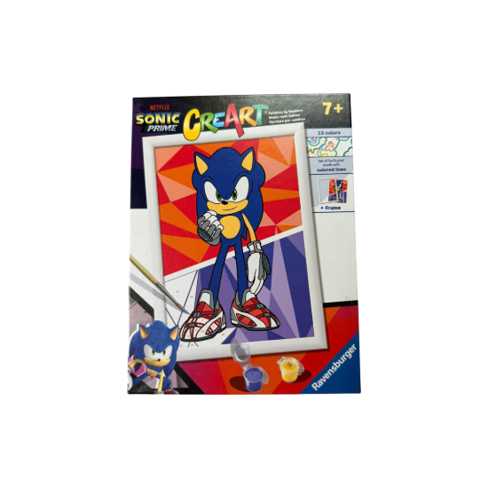 Bild von CreArt Malen nach Zahlen Sonic