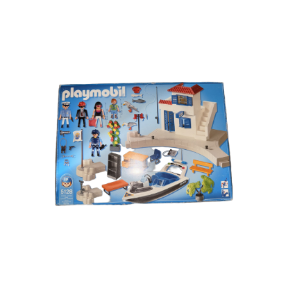 Bild von (B) Playmobil Küstenwache-Station mit Boot