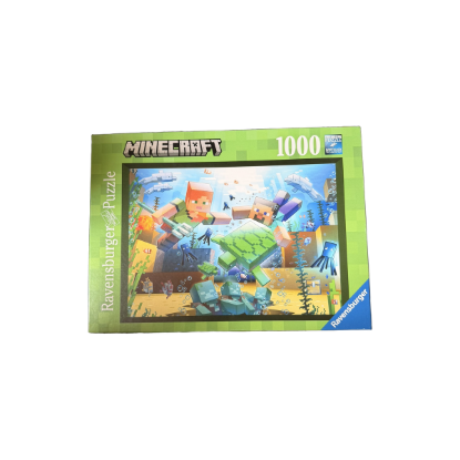 Bild von Minecraft Unterwasser-Abenteuer 1000 Teile Puzzle