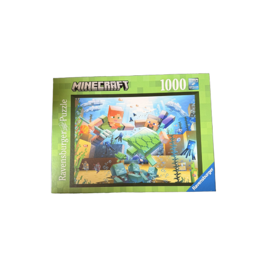 Bild von Minecraft Unterwasser-Abenteuer 1000 Teile Puzzle