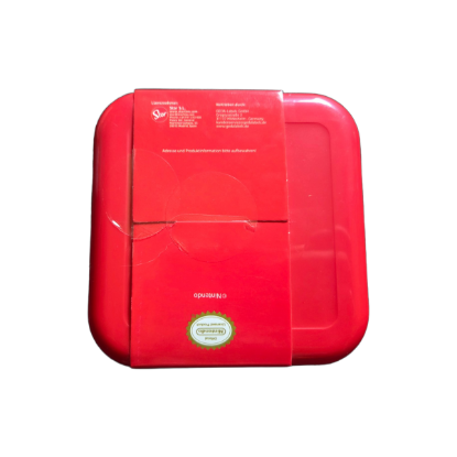 Super Mario Lunchbox-Set 3-teilig – Rückseite und Produktinformationen