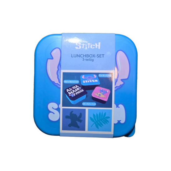 Disney Stitch Lunchbox-Set 3-teilig – Hauptbild