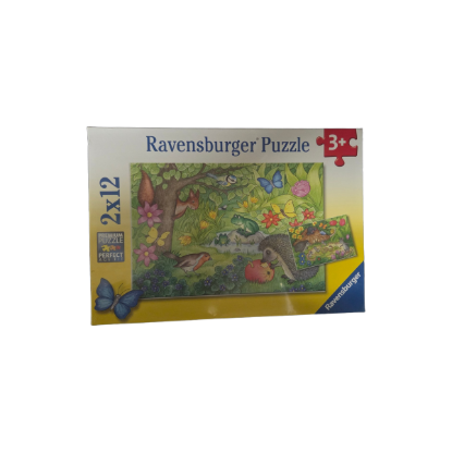 Ravensburger Puzzle 2x12 Teile Waldtiere – Hauptbild