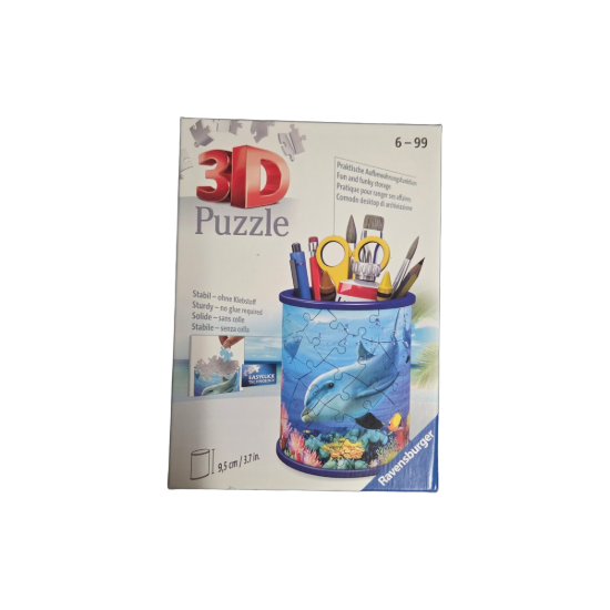 Ravensburger 3D Puzzle Stiftehalter Delphin – Hauptbild