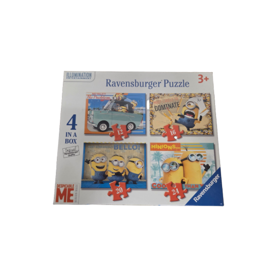 Ravensburger Minions 4 in a Box Puzzle – Hauptbild