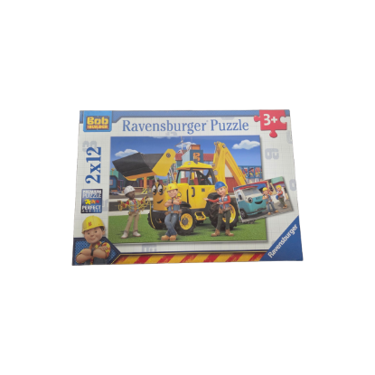 Ravensburger Puzzle Bob der Baumeister 2x12 Teile – Hauptbild
