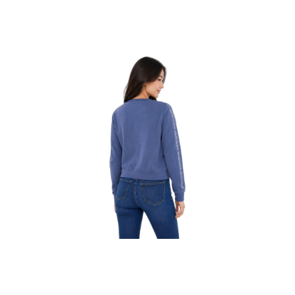 Bruno Banani Damen Sweatshirt in Blau – Produktbild 2
