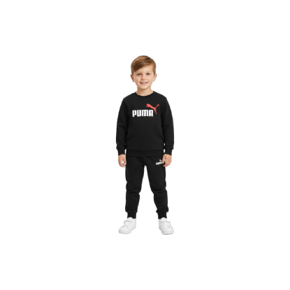 Puma Kinder Trainingsanzug Schwarz – Produktbild 2