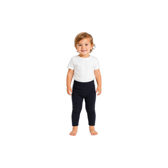 bonprix Kleinkinder Stretch-Jeans mit bequemem Bund Freizeit-Jeans Dunkelblau – Hauptbild
