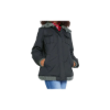 bonprix Stilvolle Damen-Winterjacke in Schwarz mit Strick-Details – Hauptbild