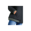 bonprix Stilvolle Damen-Winterjacke in Schwarz mit Strick-Details – Produktbild 2