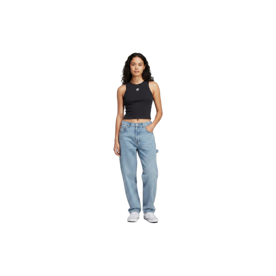 adidas Originals Damen Ripp-Top Schwarz – Hauptbild
