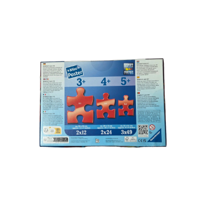 Ravensburger Disney Cars 3 Puzzle-Set 3x49 Teile – Rückseite und Produktinformationen