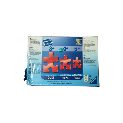 Ravensburger Puzzle 2x24 Teile Einhorn – Rückseite und Produktinformationen