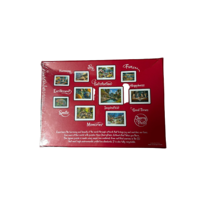(B) Cherry Pazzi Puzzle - Just You and Me – Rückseite und Produktinformationen
