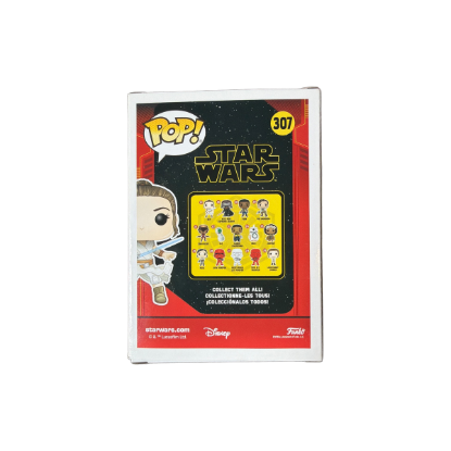 Funko Pop! Star Wars - Rey Nr. 307 – Rückseite und Produktinformationen