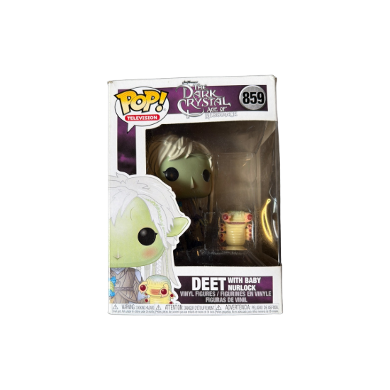 (B) Funko Pop! Television - The Dark Crystal: Age of Resistance - Deet with Baby Nurlock Nr. 859 – Hauptbild