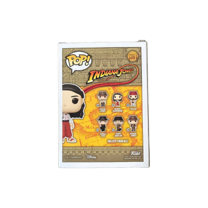Funko POP! Indiana Jones - Marion Ravenwood (Nr. 1351) – Rückseite und Produktinformationen