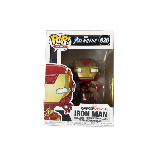 Funko POP! Games Marvel Avengers Gamerverse Iron Man Figur 626 – Hauptbild