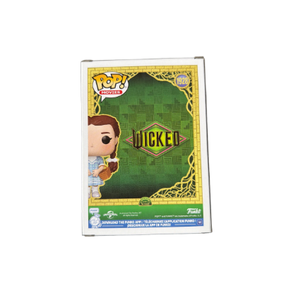 Funko POP! Movies - Wicked: Dorothy Gale – Rückseite und Produktinformationen