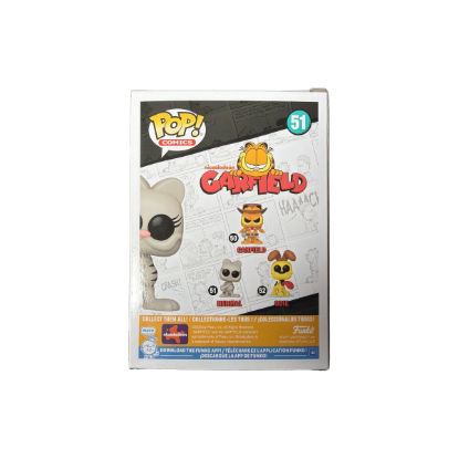 Funko POP! Comics - Nermal (51) – Rückseite und Produktinformationen