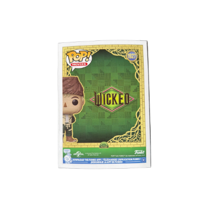 Funko Pop! Movies Wicked - Scarecrow 1927 Vinyl Figur – Rückseite und Produktinformationen