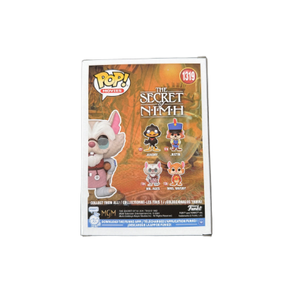 Funko Pop! Movies The Secret of NIMH - Mr. Ages 1319 – Rückseite und Produktinformationen