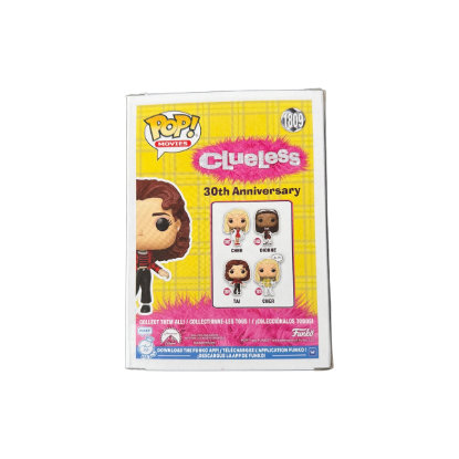 Funko POP! Movies Clueless - Tai Vinyl-Figur 1809 – Rückseite und Produktinformationen