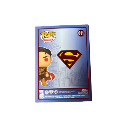 Funko Pop! Heroes Superman Fall of Sinestro Nr. 611 – Rückseite und Produktinformationen
