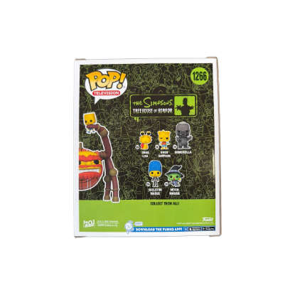 Funko Pop! Television The Simpsons Treehouse of Horror - Nightmare Willie 1266 – Rückseite und Produktinformationen