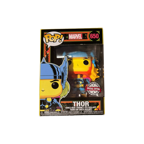 Funko Pop! Marvel Black Light Thor Nr. 650 – Hauptbild