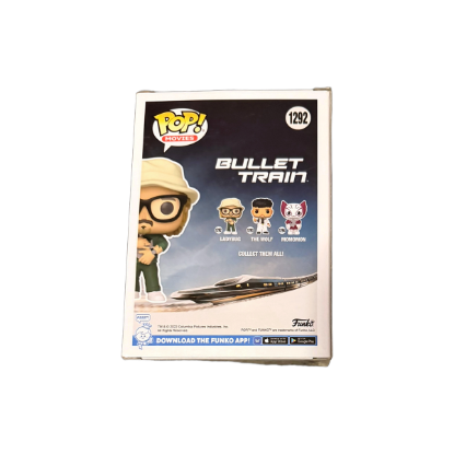 Funko POP! Movies Bullet Train - Ladybug 1292 – Rückseite und Produktinformationen