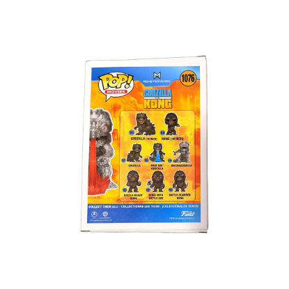 Funko Pop! Movies Godzilla vs. Kong - Mechagodzilla #1076 – Rückseite und Produktinformationen