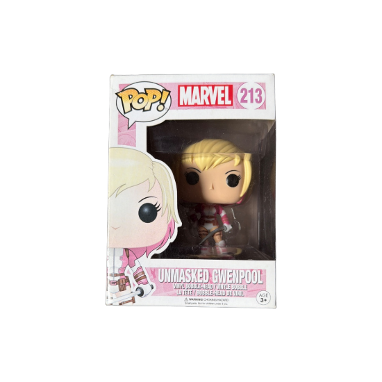 Funko Pop! Marvel - Unmasked Gwenpool 213 – Hauptbild