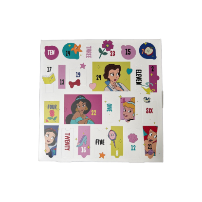 Disney Princess 24 Days Cosmetic Bath & Body Adventskalender – Produktbild 3