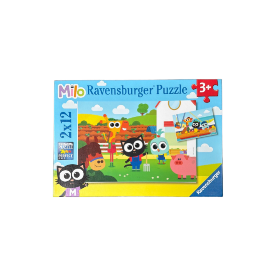 Ravensburger Milo Puzzle 2x12 Teile – Hauptbild