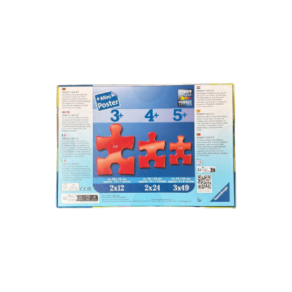 Ravensburger Milo Puzzle 2x12 Teile – Rückseite und Produktinformationen