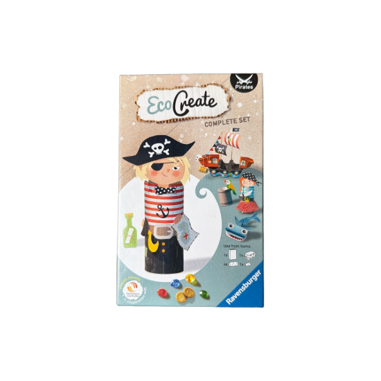 Ravensburger EcoCreate Pirates Bastelset – Hauptbild