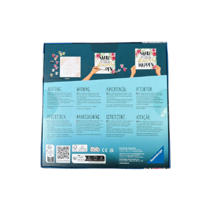Ravensburger CreArt Malen nach Zahlen - Enjoy The Moment – Rückseite und Produktinformationen