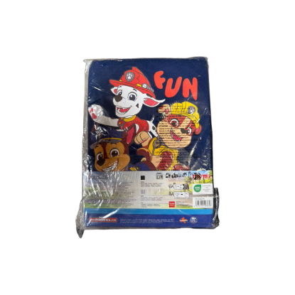 Paw Patrol Kinder-Schlafanzug, Größe 110/116 – Rückseite und Produktinformationen